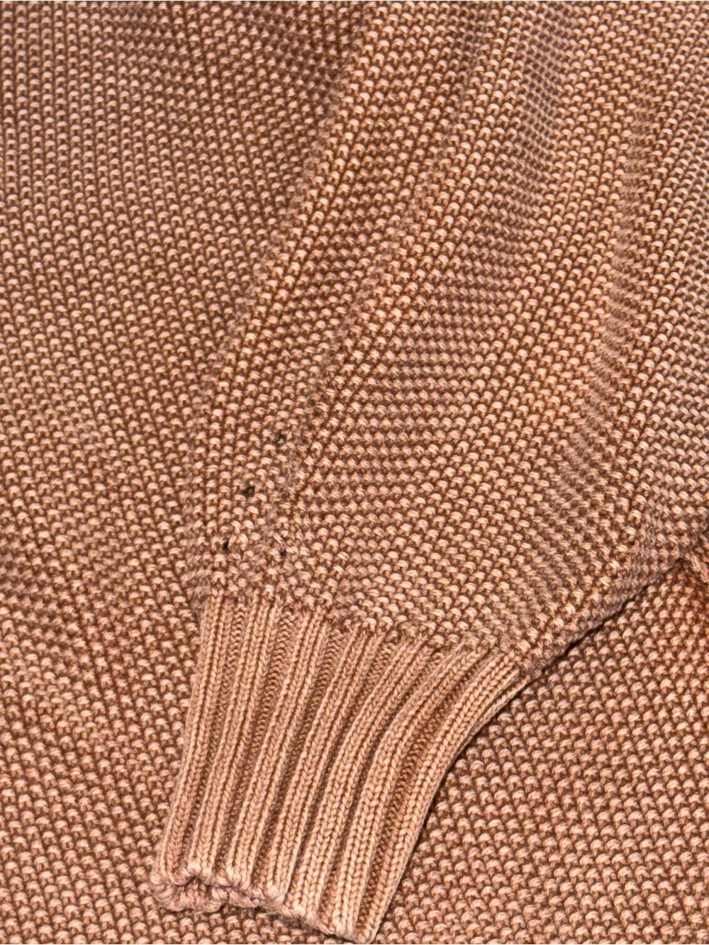 Aerie. Vintage Cotton V Neck Sweater. Horizon Brown. Size XS. - Picture 9 of 12